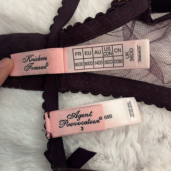 Agent Provocateur Bra&Panties Set💜💚💙🩷🧡 - Picture 11 of 14